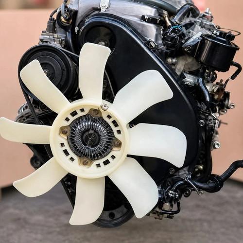 TOYOTA LAND CRUISER ENGINE 4.2L TURBO DIESEL 1HD-FT NON EFI 6-CYLINDER 1996–1998 thumbnail 6