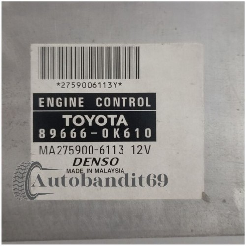 89666-0K610 Fits For Toyota Diesel Fortuner Hilux Ecu Computer 896660K610 OEM thumbnail 7