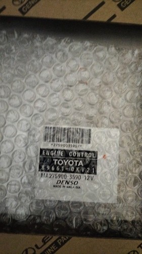 Genuine OEM Engine Control Computer ECU 89661-0KV21 Fits 11-15 Toyota Hilux 2KD thumbnail 2