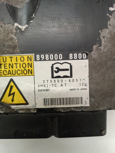 05 06 07 ISUZU NPR W4500 5500 4HK1-TC ECU MODULE TESTED P/N 275800-4051 SEE PICS thumbnail 2
