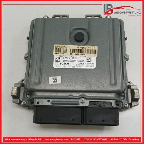 MERCEDES BENZ C CLASS W205 C180 ECU Engine SET A2749010600 BOSCH thumbnail 7
