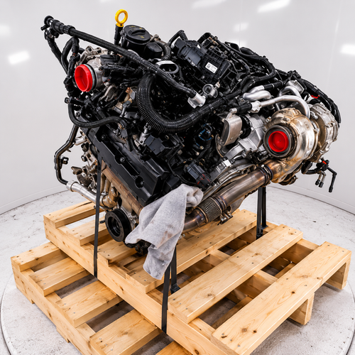VOLKSWAGEN AMAROK COMPLETE ENGINE 3.0L V6 TURBO DIESEL DDXC EURO-6 2016-2022 thumbnail 8