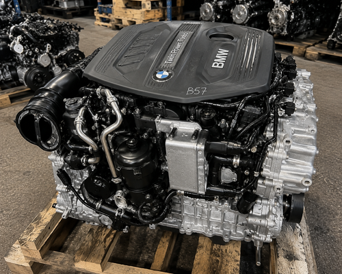 BMW B57 3.0L Turbo Diesel Complete Engine Assembly thumbnail 3