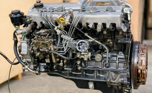 TOYOTA LAND CRUISER ENGINE 4.2L TURBO DIESEL 1HD-FT NON EFI 6-CYLINDER 1996–1998 thumbnail 9