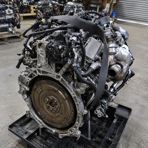 Nissan V9X 3.0L V6 Turbo Diesel Complete Engine Assembly thumbnail 2