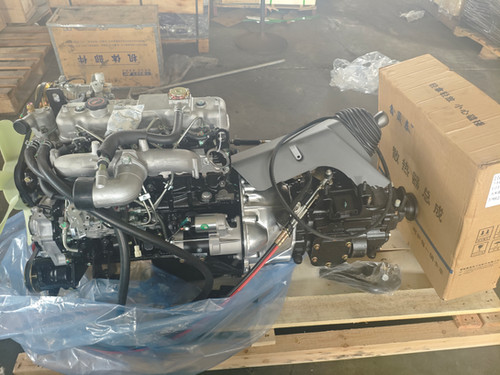 Isuzu 4JB1 2.8L Complete Diesel Engine & 5-Speed Manual Gearbox thumbnail 2