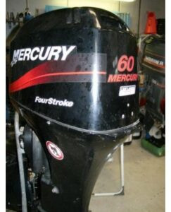 USED 2001 MERCURY F60PT OUTBOARD MOTOR — photo 1