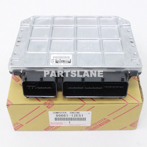 Toyota Corolla ZZE142 OEM Genuine Engine Control Computer 89661-12E51 thumbnail 2
