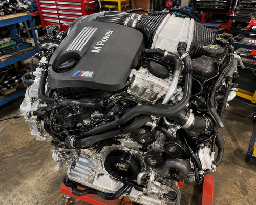 BMW S55B30 3.0L Twin-Turbo Complete Petrol Engine Assembly — photo 1