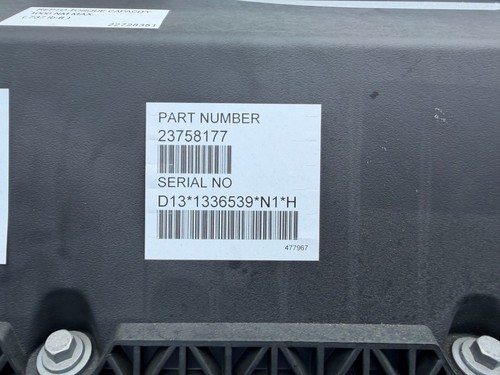 NEW 2021 Volvo D13N Diesel Engine, D13N-500, EPA 21, MVPTH12.8G01, CRATE ENGINE thumbnail 9