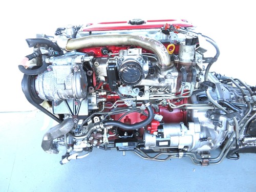 JDM TOYOTA HINO DUTRO N04C 4.0L DIESEL TURBO ENGINE & AUTO TRANSMISSION JDM N04C thumbnail 3