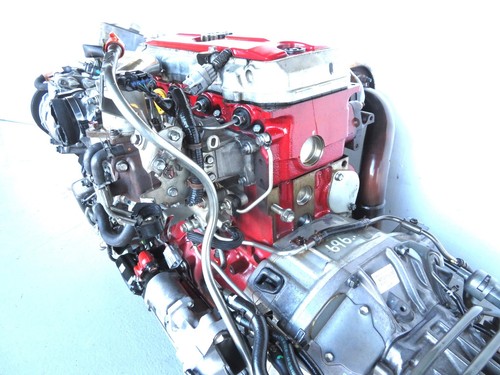 JDM TOYOTA HINO DUTRO N04C 4.0L DIESEL TURBO ENGINE & AUTO TRANSMISSION JDM N04C thumbnail 9