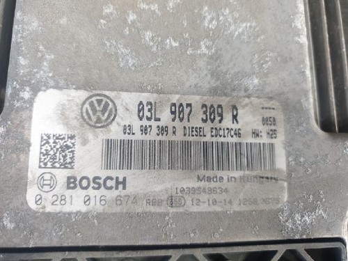 Volkswagen Golf 2008-2017 Engine Control Module Used OEM 03L907309R thumbnail 2