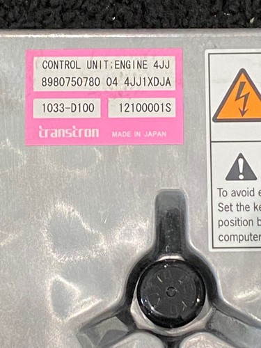 Isuzu 4JJ1 Diesel Engine Control Module, ECM, ECU, 8980750780 thumbnail 2