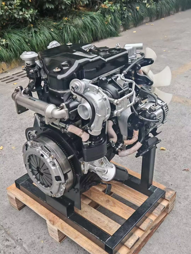 Isuzu 4JH1 3.0L Turbo Diesel Engine Assembly thumbnail 2