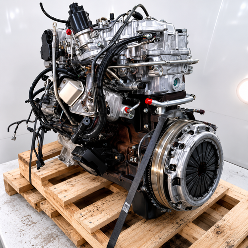 MITSUBISHI L200 TRITON 2.5L 4D56 TURBO DIESEL ENGINE 2008-2009 thumbnail 3