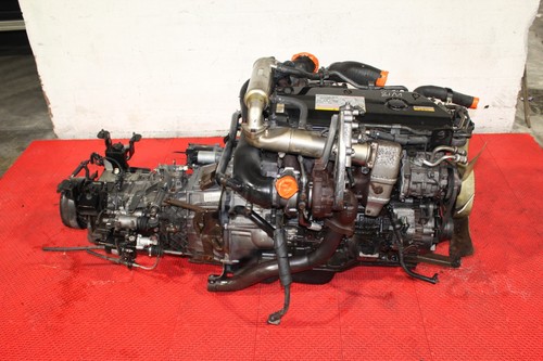 JDM ISUZU 4HK1 5.2L TURBO DIESEL ENGINE COMPLETE LONG BLOCK NPR/NQR 6 SPEED thumbnail 4