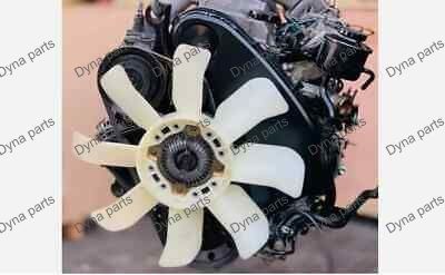 TOYOTA LAND CRUISER 1HD-FT COMPLETE ENGINE 4.2L TURBO DIESEL NON EFI EARLY SHAPE — photo 1